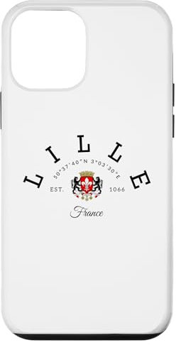 Custodia per iPhone 12 mini Lille France Souvenir Lille regalo Lille fan Viaggi Francia