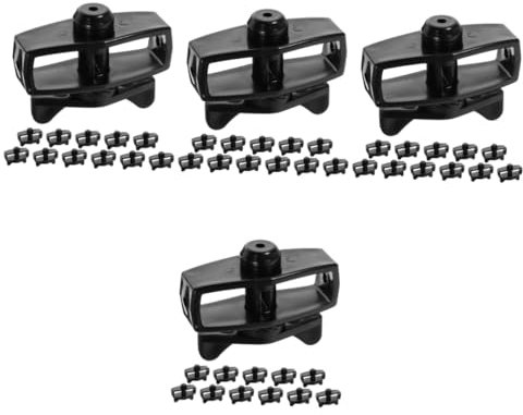 Housoutil 4sets Cable Tensioner for Wire Rope Garden Wire Tensioner Durable Plastic Rope 12pcs*4