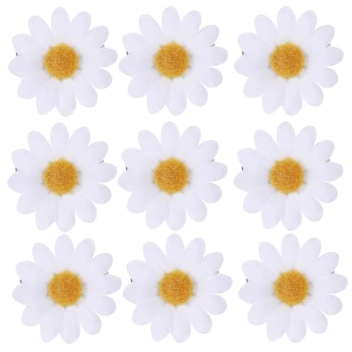 FRCOLOR Gänseblümchen Haarspange 3.5 Cm Leichter Haarschmuck Clip Für Damen Und Mädchen Alltag Hochzeit Fest Frisuren
