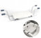 AevQuas Bath Seat for Adults Elderly, Non Slip Bath Shower Stool Bathing Aids Adjustable Bathtub Seat Over the Bathtub Board Transfer Bench Board