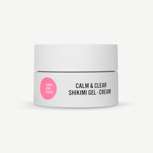 Histomer Milano - Calm & Clear Shikimi Gel-Cream - 50 ml | Crema viso con Acido Shikimico, purificante, lenitiva, perfezionante e disarrossante, per pelli giovani da normali a impure