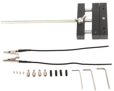 PCB-Löthalter, Leiterplatten-Lötstation mit zwei Messschiebern, helfende Hand aus Aluminiumlegierung für Lötreparaturen, flexible Arme für DIY-Projekte, hält bis zu 150 mm B