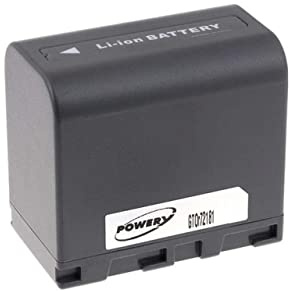 Powery Batería para Videocámara JVC GZ-MG135E 2400mAh