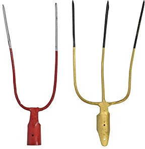 Keyman Forca Da Fieno 3 Denti In Acciaio Forgiato.