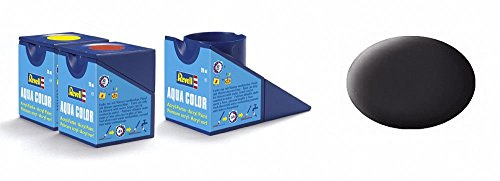 (RV36106) - Revell Aqua - 18ml - Aqua Tar Black Matt