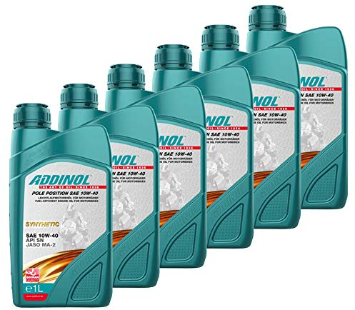 Addinol 6X Motoröl Motorenöl Motor Motoren Motor Oil Engine Oil Pole Position SAE 10W-40 1L Motorrad