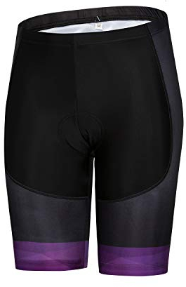 Jpojpo Kurze Damen-Radhose mit 5D-Gel-Polsterung, Radhose, Größe S–3XL L JP2005