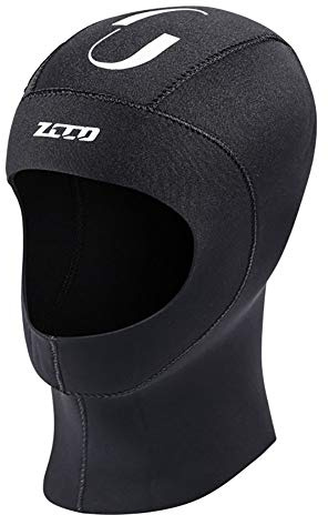 3/5MM Neoprene Diving Hat for Men and Women, Snorkeling Surfing Sunscreen Diving Swimming Caps Warm Diving Headgear,3mm,S