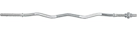 GEREP Kurzhantelstange Sports Trainingshilfen Bizeps und Trizeps Stange, Griff gerade Bizepsgriff Trizepsgriff, Krafttraining, Fitness(3 Stile) / B / 120cm