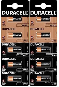 10 x Duracell MN21 (2 Blister à 5 Batterien) 10 Batterien (A23/23A/V23GA/LRV08/8LR932)