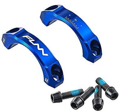 Funn Equalizer Face Plates 35mm - Faceplates Fits Both 0mm & 10mm Rise Stem (Blue)