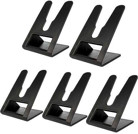 VENREA Universeller Barcode-Scanner-Halter, Barcode-Scanner-Halter, Barcode-Leser-Rack-Halterung, Wandhalterung, passend für die meisten Scanner, Barcodescanner, Etikettenleser (5 Stück, Stil H)