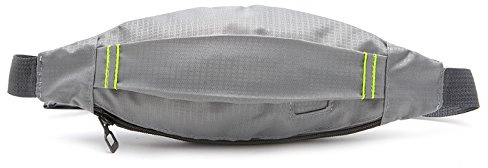Laufgürteltasche, Unisex, Sport, Laufen, Radfahren, Joggen, Kopfhörer, Hüftgürtel, Tasche, Tasche, 2 Stück, Farbe: Grau., Einheitsgröße
