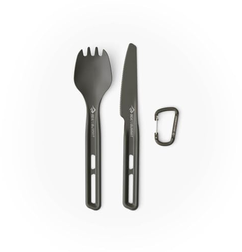 Sea to Summit 2-teiliges Frontier UL Cutlery Set - Messer, Göffel aus Aluminium