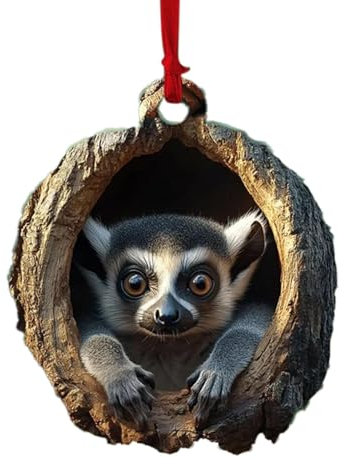 uggla – julprydnad med djurmönster, julgransprydnad för djurälskare, djur-juldekorationer, uggleornament för julgransprydnad, juldekorationspresent