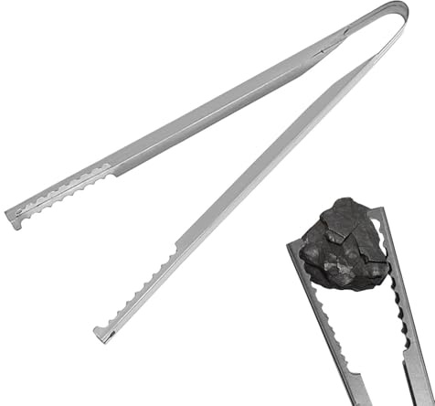 Kohlenzange - Kaminzange - Kohlezange aus Edelstahl - Tragbare und lange Kaminzange, robuste Kohlezange zum Grillen, Fog