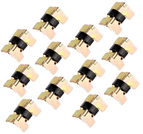 Uonlytech 50pièces Lot De Charnières à Ressort Pour Boîte à Bijoux Mini Charnières Métalliques Fournitures De Bricolage