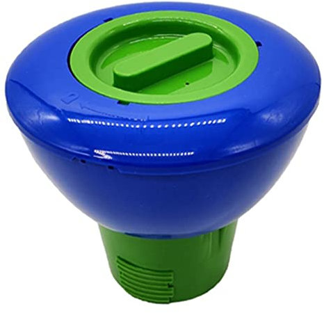 Knoruley Dispenser di Pastiglie di/Bromo Galleggiante per Piscina da 7 Pollici per Piscine, Spa, Vasche Idromassaggio e Fontane