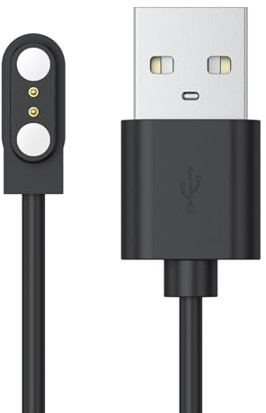 Oumida Magnétique Chargeur Compatible avec TOOBUR IDW16 Smartwatch,Magnétique Chargeur Montre Connectée USB Compatible avec TOOBUR IDW16 1,95 Pouces Smartwatch (USB 50cm)