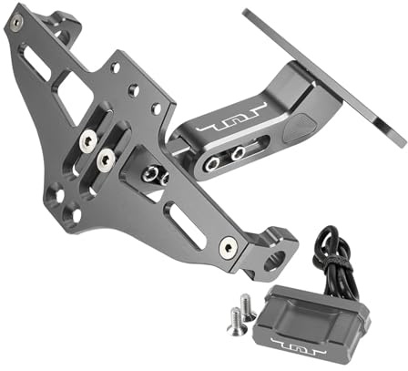 supporto per targa bici Per Benelli TRK 251 502/X TNT 300 502C 302S 752S Leoncino 500 Supporto Porta Targa Posteriore(D)