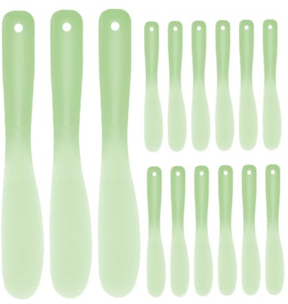 GALPADA Silikon Schönheitsspatel zum Mischen von Gesichtscreme 20 Stück Feine Oberfläche für Kosmetik und Professionelle Schönheitssalons