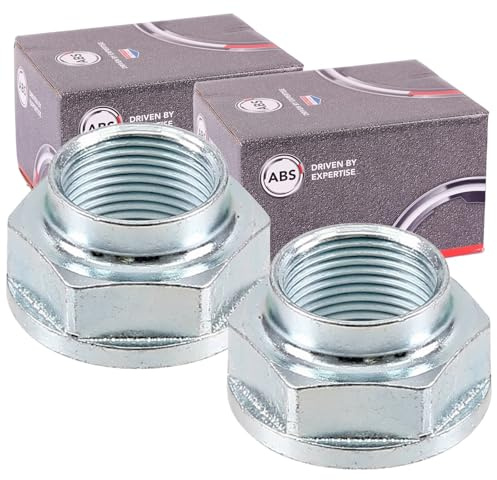 2x A.B.S. 32er Achsmuttern M22X1.5 vorne