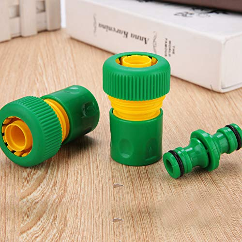 RASTKY Kit Connettore Rapido per Tubo dell'Acqua da 1/2 - Giunto per Rubinetto da Giardino da 3 PezziIrrigazione Efficiente, Collegamento FacileGiardino, Autolavaggio e Balcone