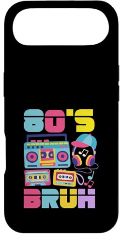 Vintage Retour aux années 80 Retro Boombox 80's Bruh Coque pour iPhone Air