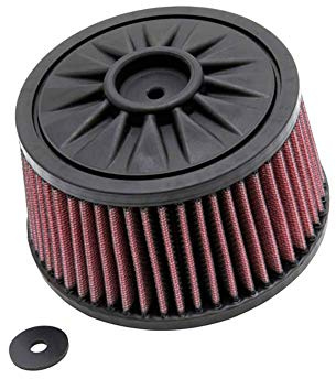K&N YA-8514 Motorrad Tauschluftfilter Rot | kompatibel mit Yamaha FZ09 2014 (YA-8514)