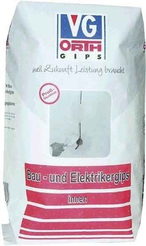 Ansetzgips25 kg, 40 Stück