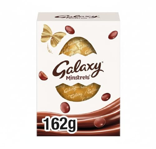 Galaxy Minstrels Milk Chocolate Large Easter Egg 162g