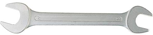 JeCo Profi Doppelmaulschlüssel Maulschlüssel Doppelmaulschlüsselsatz / 32 x 36 mm Schlüsselweite/mit flachen Köpfen/Verchromt/Maulstellung 15°