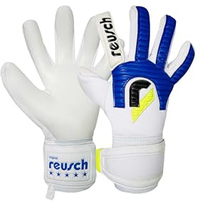 Reusch Torwarthandschuhe Herren Erwachsene | starker Grip & atmungsaktiv | optimale Passform & hohe Stabilität, für Training & Spiel, für Kunstrasen & Naturrasen, Größe 7,5-11, Legacy ’86 Advance