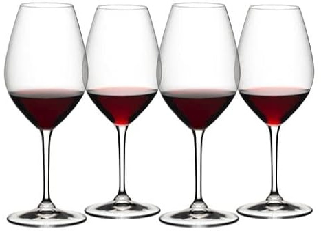 Cosecha Privada 4 Copas 002 Riedel - Envío 24 h - Mejor Copa Vino Cristal Fino - Enviado (002 - Vino Tinto o Blanco - Wine Fiendly)