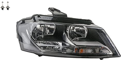 Johns, Scheinwerfer Halogen HSW passend für Audi A3 8P 08/08-08/12 Rechts Leuchtmittel