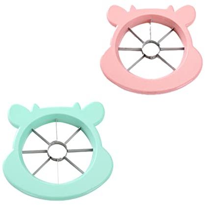 2 Pcs Fruit Cutters Cartoon Fruit Corers Multifunction Fruit Slicers for Kitchen House Use