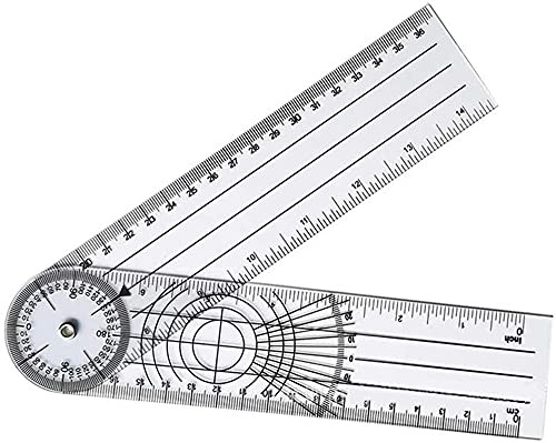 WJJ Ortopedico Ulnar Angolo congiunto Misurazione Righello Strumento di misurazione Righello Righello Righello osseo