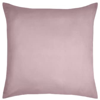 Lovely Casa - Federa - Dimensioni 63 x 63 cm - 100% cotone certificato Oeko-Tex - Qualità eccellente - Colore rosa antico - Modello Eden - Biancheria da letto per la casa - Morbida e confortevole -