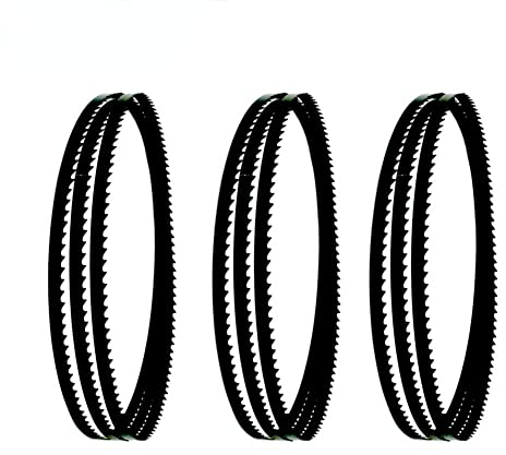 BomDog 3 Stück Langlebige Bandsägeblätter 1790 X 5 X 0,5 Mm, 10 Tpi, Holzschneiden