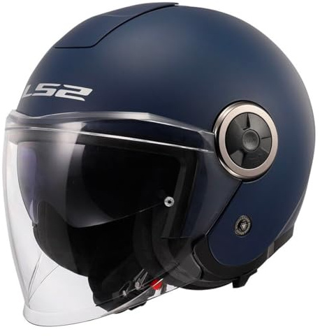 LS2, Jet-Motorradhelm CLASSY SOLID Navy Blue, M