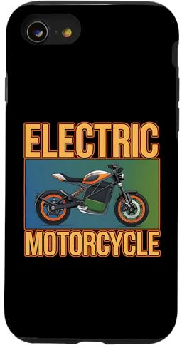 iPhone SE (2020) / 7 / 8 ELECTRIC MOTORCYCLE biker motorcyclist battery charging Case