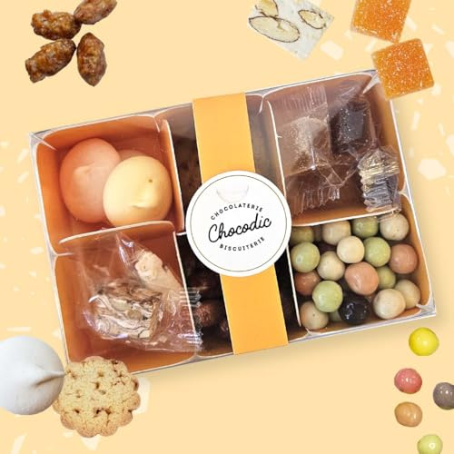 Coffret 6 timbales de gourmandises artisanales | Coloris du coffret aléatoire | Anniversaire, Fête des Mères, Fête des Pères, Fête des Grands-Mères