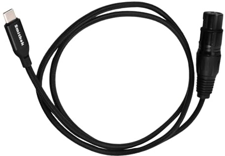Homoyoyo Cavo Audio USB Type C Xlr Femmina Trasferimento Dati Veloce Materiali Resistenti e Compatibile con Microfono Mixer Altoparlante e Laptop