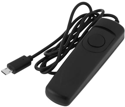 VGOL Control Remoto del Obturador de La Cámara RM-VPR1 Cable de 90 Cm Compatible con Sony A7 III A7R A7S