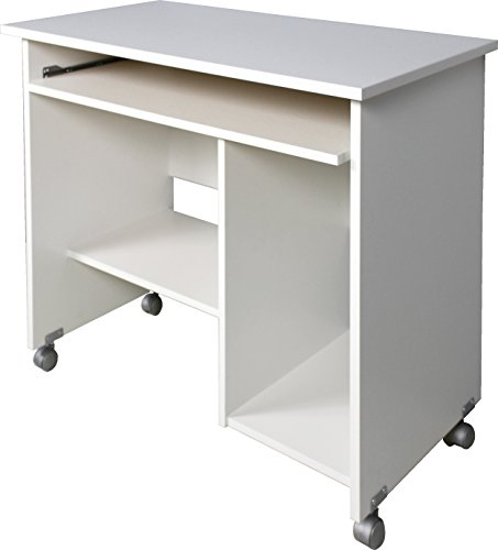 GERMANIA DIE MÖBELMACHER Computertisch 482, Weiß, 90 x 72 x 48 cm