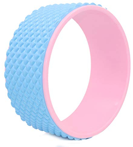 GITVIENAR Yoga Wheel Pilates Roller zu Strecken 33 x 14cm balancieren Yoga Rad Für Stabiler und Rutschfester Geeignet für Yoga, Pilates und andere Fitnessübungen