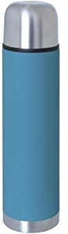 dobman exclusive household Thermosflasche Edelstahl türkis 0,75 Ltr. Isolierkanne