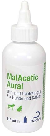 MALACETIC Aural Ohrreiniger f.Hunde/Katzen 118 ml