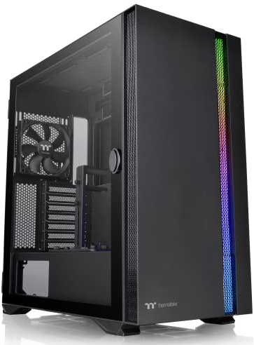 Thermaltake H700 TG Black Mid Tower ARGB Tempered Glass Computer Case Chassis CA-1Y1-00M1WN-00