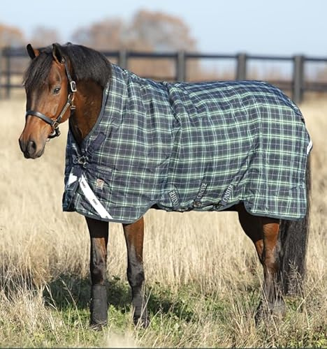 Horseware Rhino WUG 450 g Heavy Variy – Layer regntäcke Hunter Check (145)